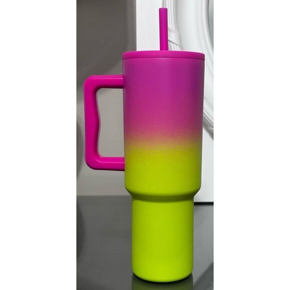 Simple Modern Trek 40oz Tumbler with Handle and Straw Lid, RODEO DRIVE - Picture 4 of 8